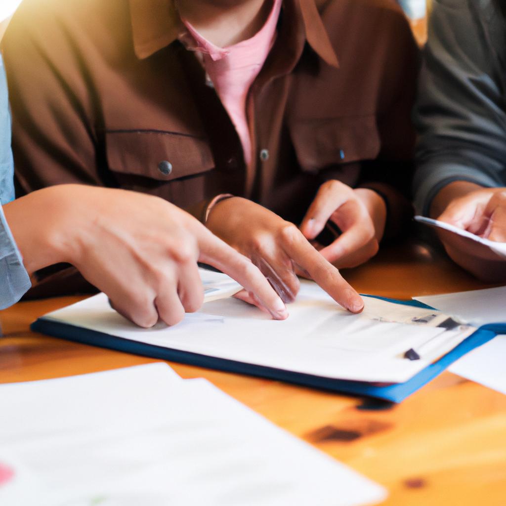 Financial experts gathering to discuss and analyze customer reviews on Upstart loans for a comprehensive article.