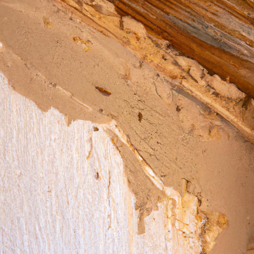 Wooden structures severely damaged by a termite infestation in Lancaster, SC.